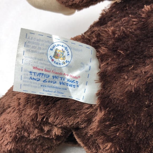Build A Bear Smiley Monkey Stuffed Animal Toy - Picture 6 of 11